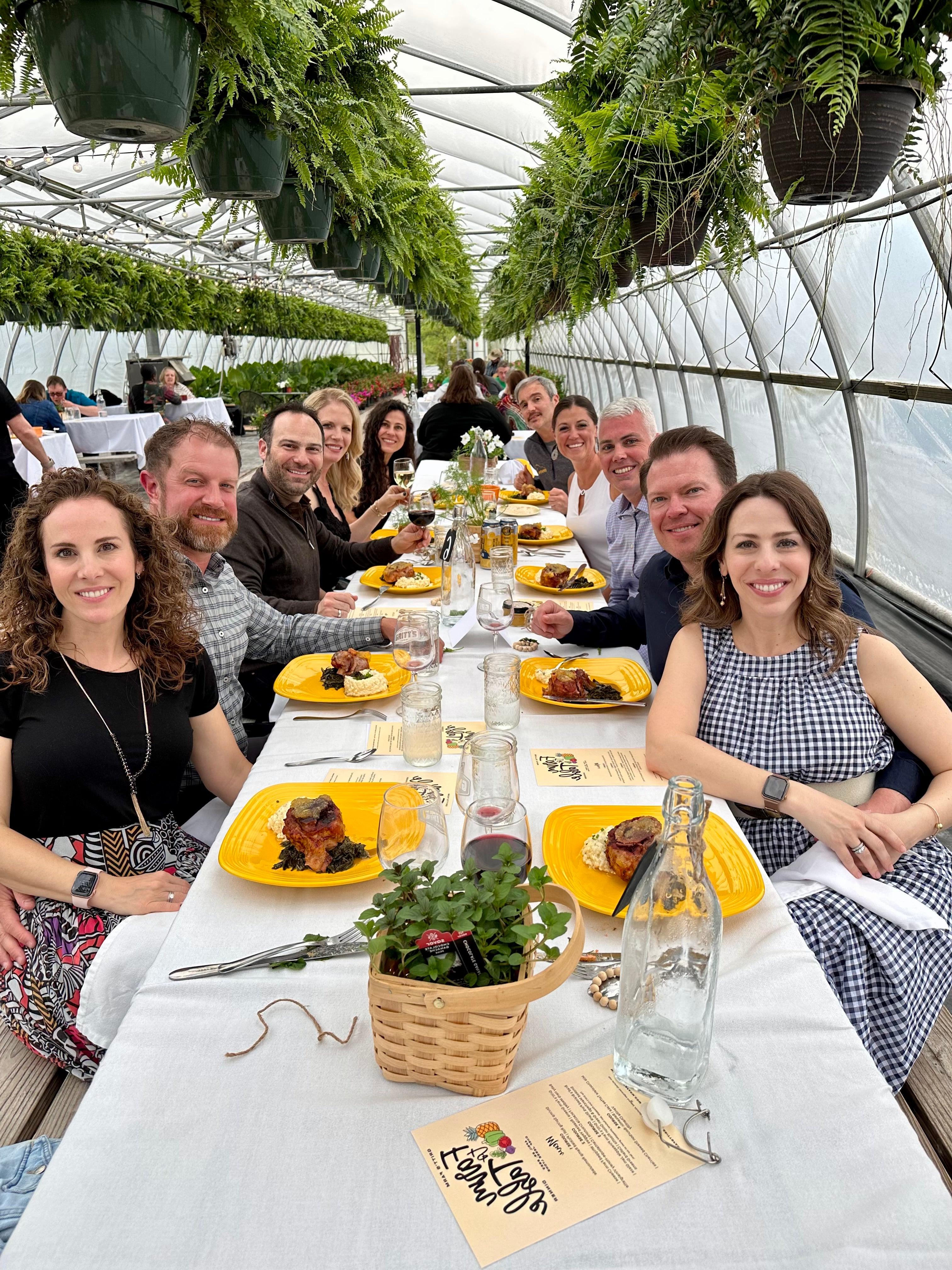 Farm to table dinner